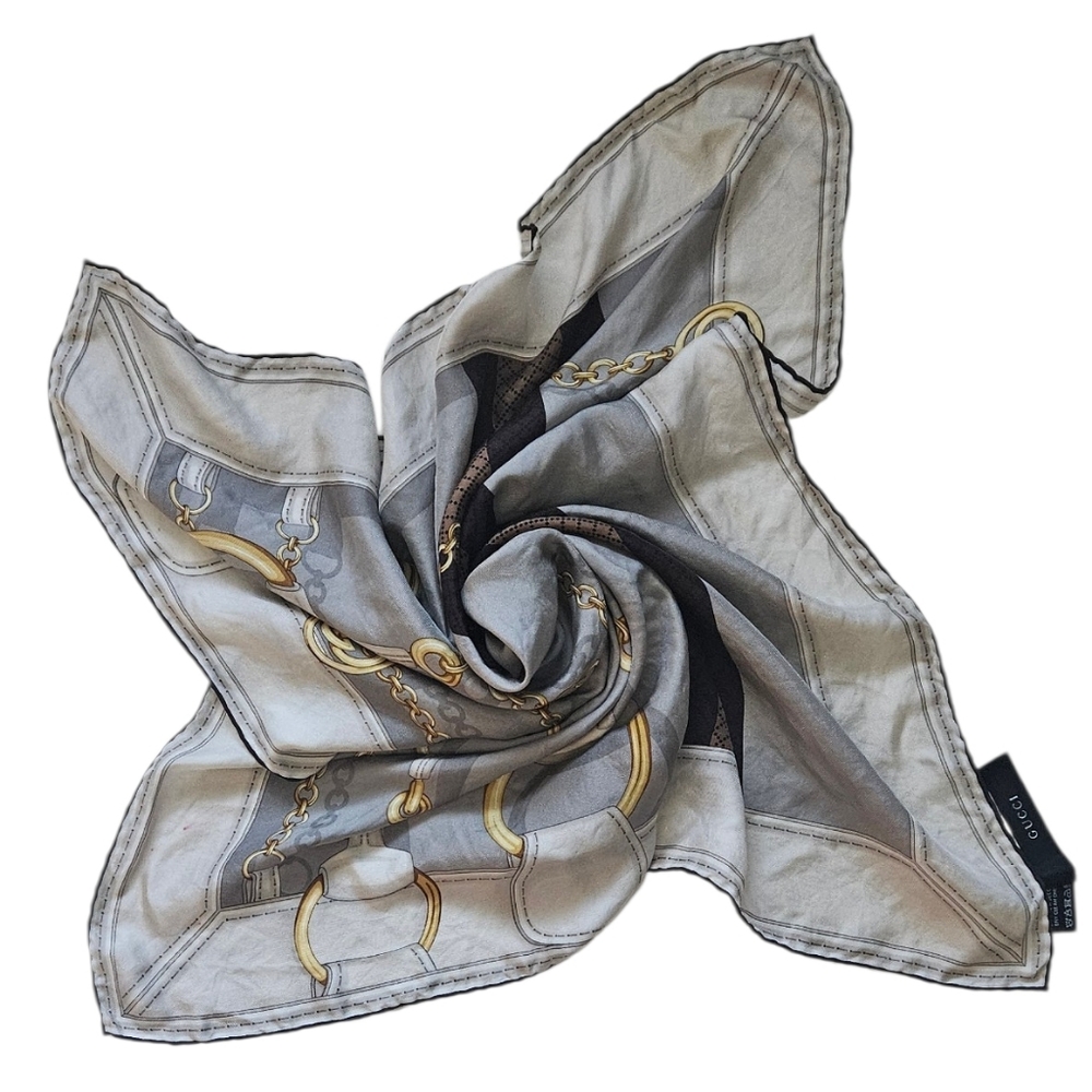 Gucci Silk Scarf - Picture 8 of 10